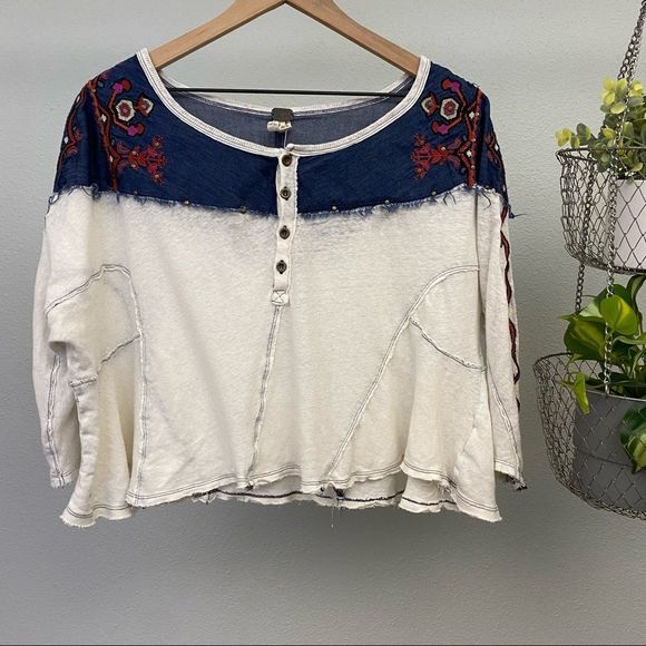 Free People | We The Free Rio Embroidered Blouse - Picture 5 of 9